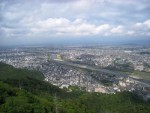 岐阜城の天守閣からの眺め