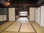 太田宿の脇本陣の内部