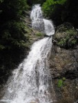 木曽の名瀑、唐沢の滝