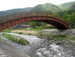 総檜造りの奈良井大橋
