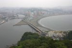 江ノ島の展望灯台からの眺め