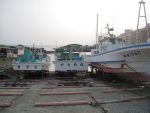 野島崎の漁港