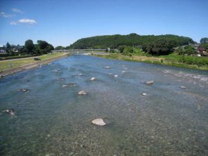 黒羽を流れる那珂川