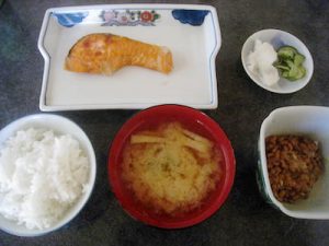 那須湯本温泉「月光館」の朝食