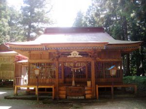 白河関跡の白河神社