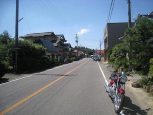 旧東山道の旗宿