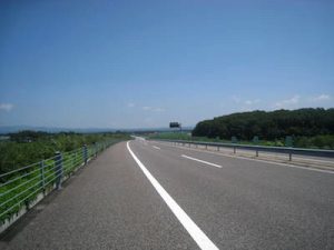 「あぶくま高原道路」で小野へ