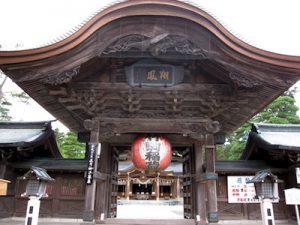 竹駒稲荷神社の唐門