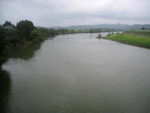 北上川の流れ
