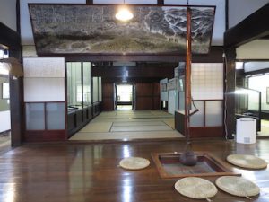 「芭蕉・清風歴史資料館」の内部