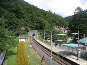 JR仙山線の面白山高原駅