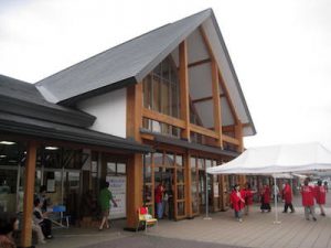 道の駅「十文字」で小休止