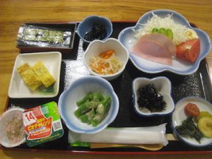 三ツ又温泉の朝食