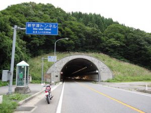 宇津峠のトンネル