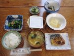 民宿「吉田」の朝食