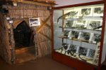 「檜枝岐村歴史民俗資料館」の木地の展示