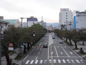福井の中心街