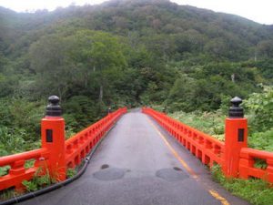 梵字川にかかる橋
