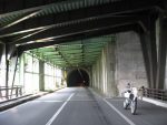 六十里越のトンネルを抜けて福島県に入る