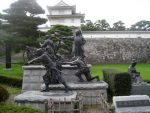 二本松城の「二本松少年隊」の像