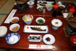 猪ノ田温泉「久恵屋旅館」の朝食