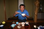 塩山温泉「廣友館」の朝食を食べる