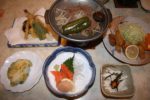 「和泉館」の夕食