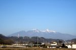 韮崎から見る八ヶ岳