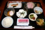 「元湯箱山温泉」の朝食を食べる