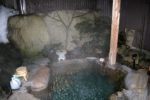 福地温泉「旅館山水」の露天風呂