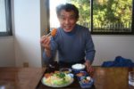 「桜泉閣」の「かきフライ定食」を食べる