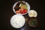 夕食の「焼肉定食」