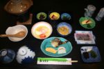 「須賀谷温泉」の朝食
