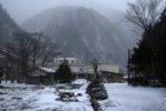 平瀬温泉「くろゆり荘」の雪景色