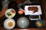 「成川渓谷休養センター」の朝食