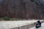 第6日目　古座川の一枚岩。「日本のエアーズロック」といわれている