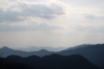 国道144号の鳥居峠からの眺め