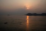 平戸の海に朝日が昇る