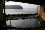 平戸温泉「平戸海上ホテル観月館」の朝湯に入る