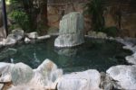 神園温泉「神園山荘」の朝湯に入る