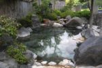 明哲温泉の露天風呂