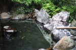 「龍神の湯」の露天風呂