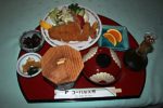 東舘温泉「ユーパル矢祭」の「ロースカツ定食」