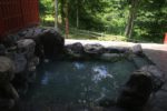 「真湯山荘」の露天風呂
