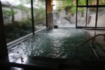 大鰐温泉「不二やホテル」の朝湯に入る