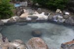 木地山温泉「木地山キャンプ場」の露天風呂
