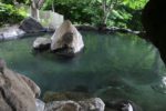 新高湯温泉「吾妻屋旅館」の露天風呂