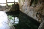 木賊温泉の「岩風呂」
