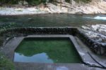 湯野上温泉「河原の露天風呂」