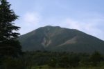 会津のシンボル、磐梯山を見る